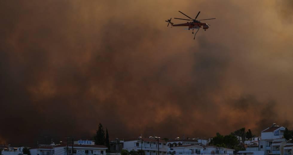 canadair aeroskafos aeroskafi rodos pirkagia pyrkagia fotia fwtia