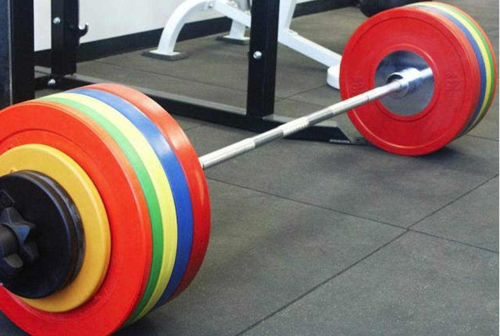 lifting weights