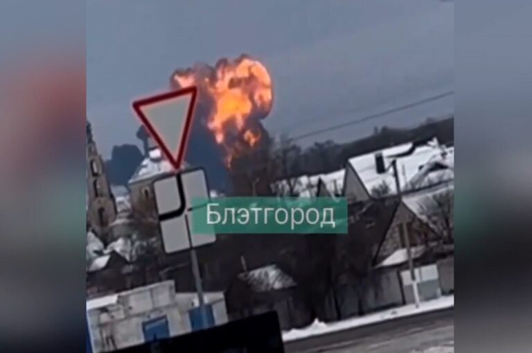 Ρωσία Επιρρίπτει ευθύνες στην Ουκρανία για την πτώση του μεταγωγικού αεροσκάφους
