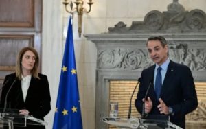 mitsotakis metsola