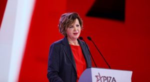 Γεροβασίλη: Απολύτως σεβαστή η απόφαση του Συνεδρίου – Να σταματήσει ο Κασσελάκης να λειτουργεί διχαστικά και πολωτικά