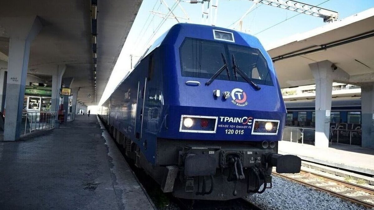 Εκκενώθηκε τρένο έξω από τη Θεσσαλονίκη λόγω φωτιάς