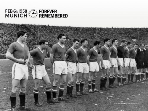 Η ομάδα της Manchester United τότε