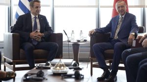 Τηλεφωνική επικοινωνία Μητσοτάκη Ερντογάν
