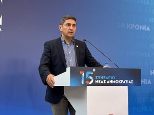 Αυγενάκης Συνέδριο ΝΔ Η Νέα Δημοκρατία αποτελεί την πολιτική παράταξη που ταυτίζει το έθνος με τον λαό