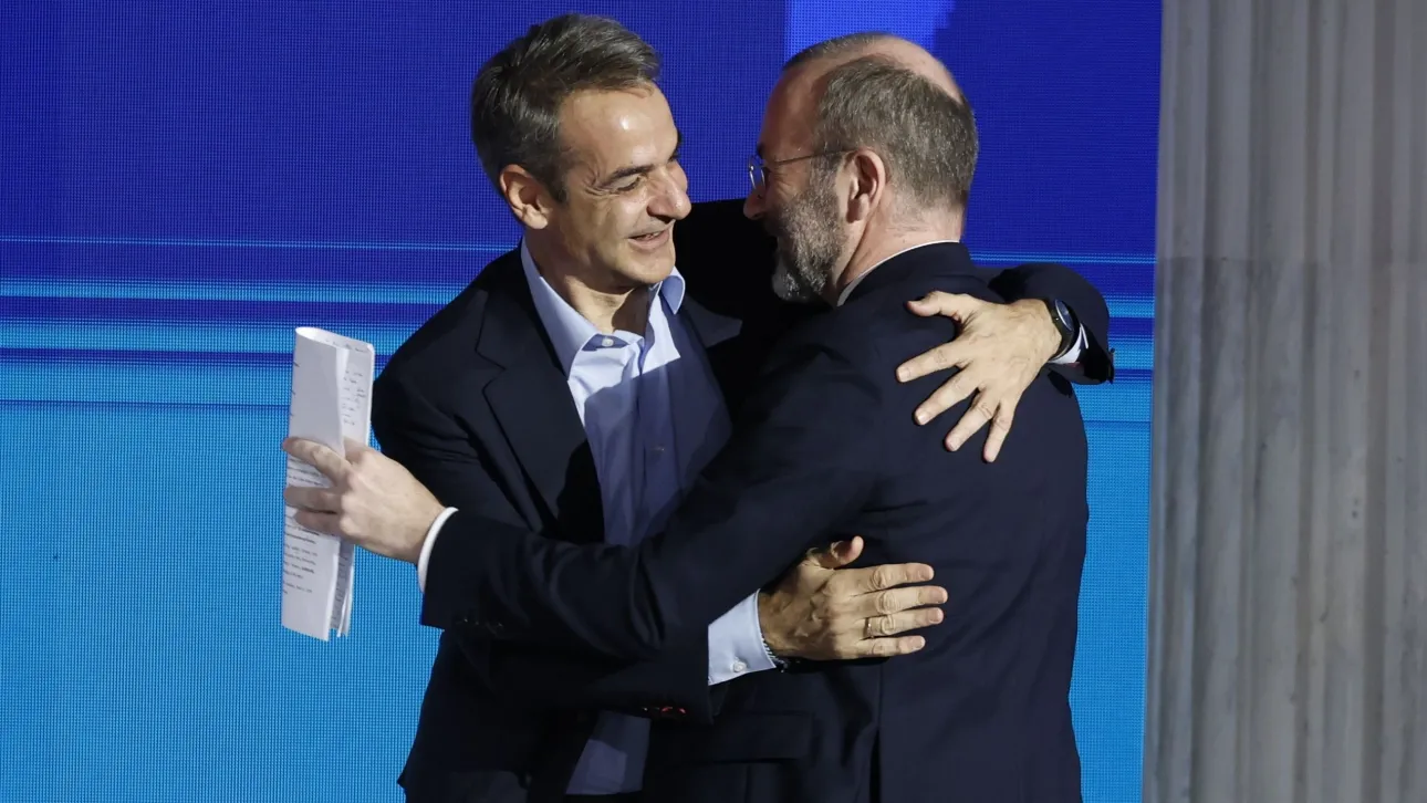 Βέμπερ σε Μητσοτάκη Πήρες μια χώρα σε τέλμα και την έκανες μια από τις ισχυρότερες