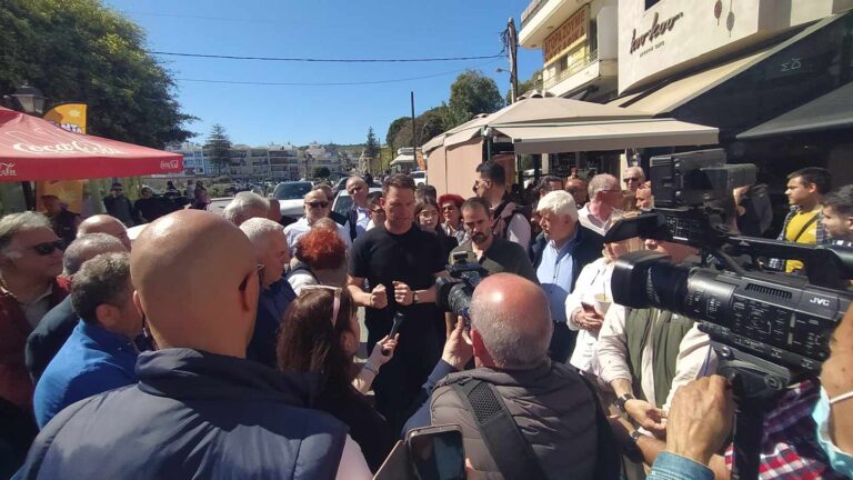 Κασσελάκης από το Νοσοκομείο Ρεθύμνου Δεν λειτουργεί το σύστημα υγείας για τον πολίτη