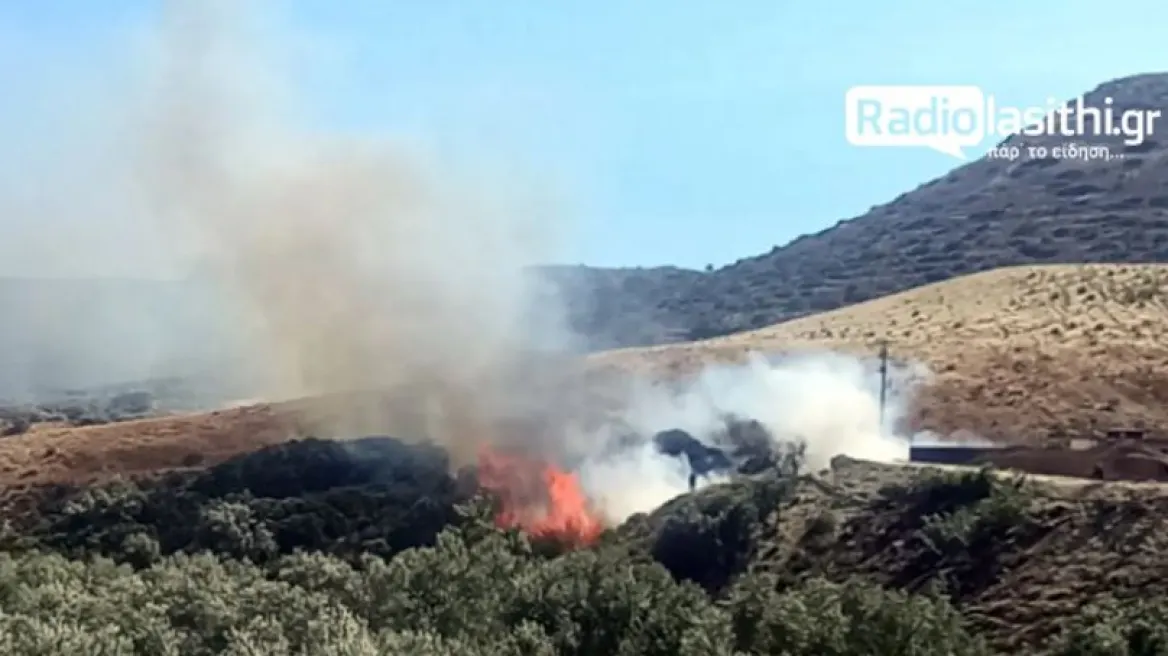Κρήτη Συνελήφθη 35χρονος για την μεγάλη πυρκαγιά στην Ιεράπετρα