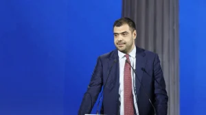 Μαρινάκης Συνέδριο ΝΔ Οι ευρωεκλογές είναι σταυροδρόμι για την συνέχιση της προόδου της χώρας