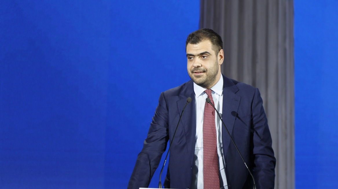 Μαρινάκης Συνέδριο ΝΔ Οι ευρωεκλογές είναι σταυροδρόμι για την συνέχιση της προόδου της χώρας