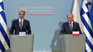 Μητσοτάκης Συνεχίζουμε τη στήριξη στην Ουκρανία Υπερασπιζόμαστε τα σύνορά μας στο μεταναστευτικό