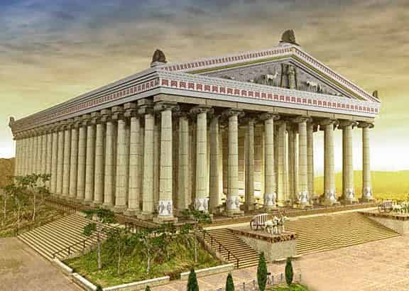 Ο Ναός της Άρτεμης στην Έφεσο