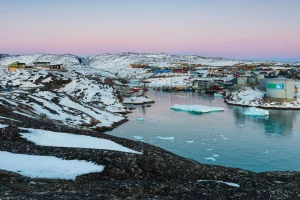 ilulissat denmark may 08 2014 morning light ilulissat harbor greenland 181624 30006