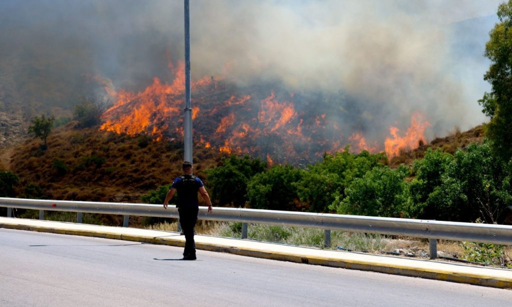 Πυρκαγιές στην Χίο