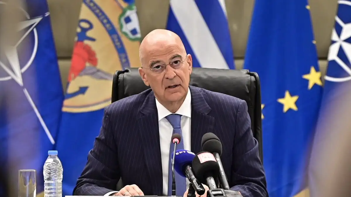 Παρουσίαση από τον Υπουργό Εθνικής Άμυνας Νίκο Δένδια της Β' φάσης της μεταρρύθμισης "ΑΤΖΕΝΤΑ 2030" στις Ένοπλες Δυνάμεις, Πέμπτη 24 Ιουλίου 2025. (ΜΙΧΑΛΗΣ ΚΑΡΑΓΙΑΝΝΗΣ/EUROKINISSI)