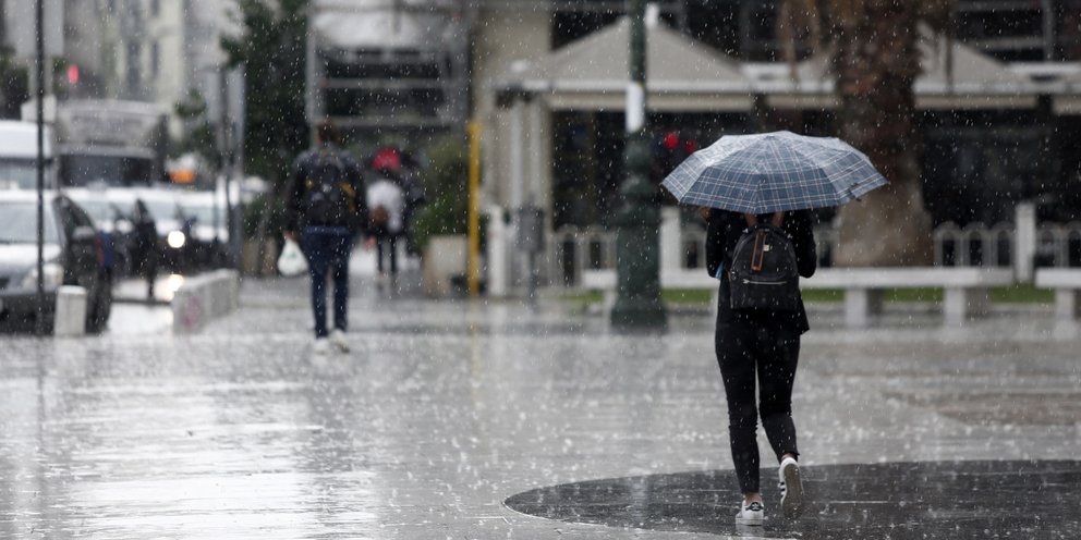 Καταιγίδες και πτώση της θερμοκρασίας