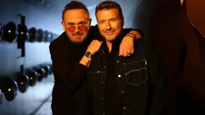 Σταμάτης Γονίδης και Γιάννης Πλούταρχος